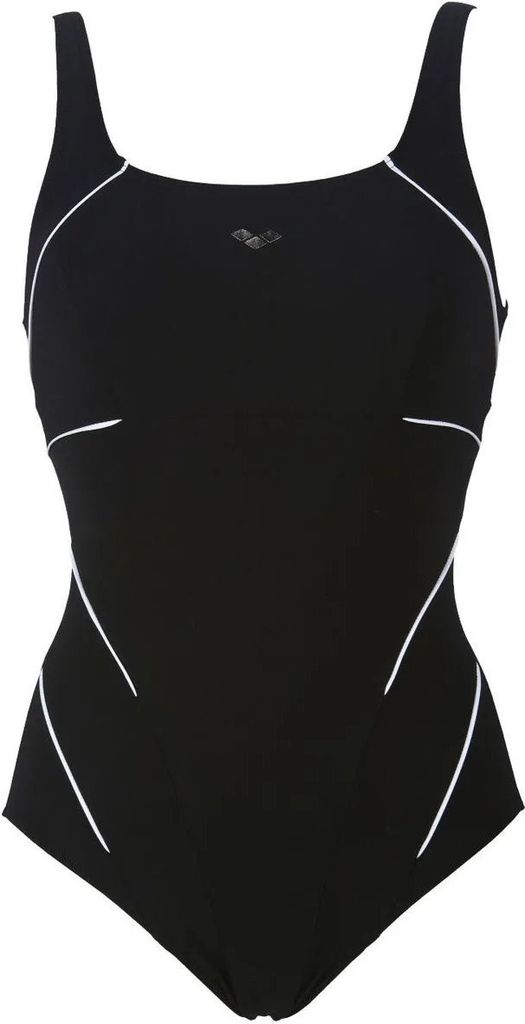 arena Jewel Badeanzug Damen BodyLift figurformend, Farbe:Schwarz, Größe:38