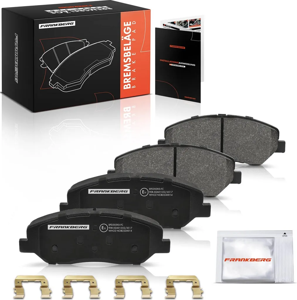 Plaquettes de frein haute performance Frankberg Hyundai et KIA Sorento