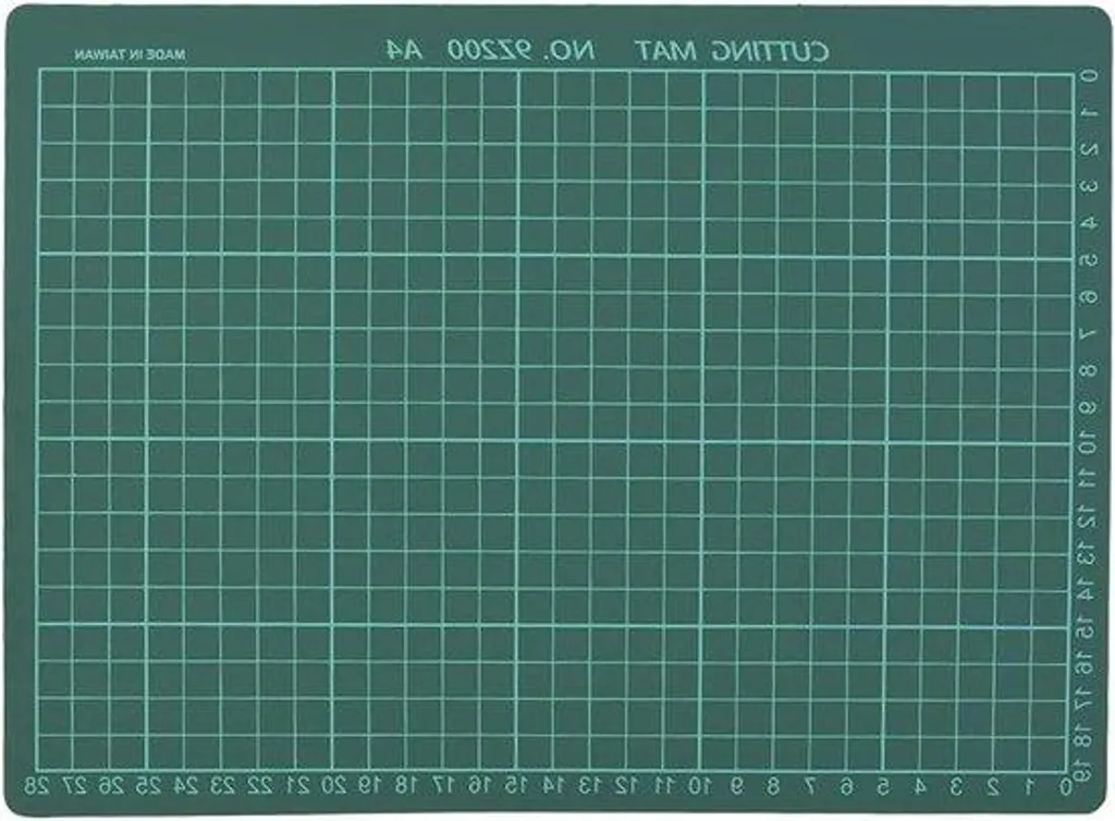 Tapis de coupe auto-cicatrisant vert pour protéger votre bureau A3