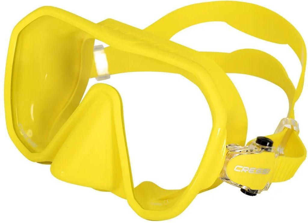 Cressi Z2 Tauchmaske Gelb Gelb One Size