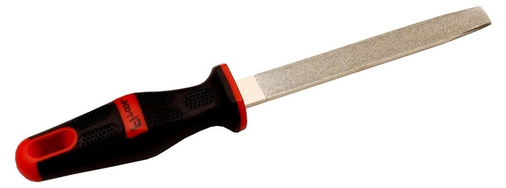 6-Zoll-Diamantbeschichtete flache Feile, mittlere Körnung Produktbild 