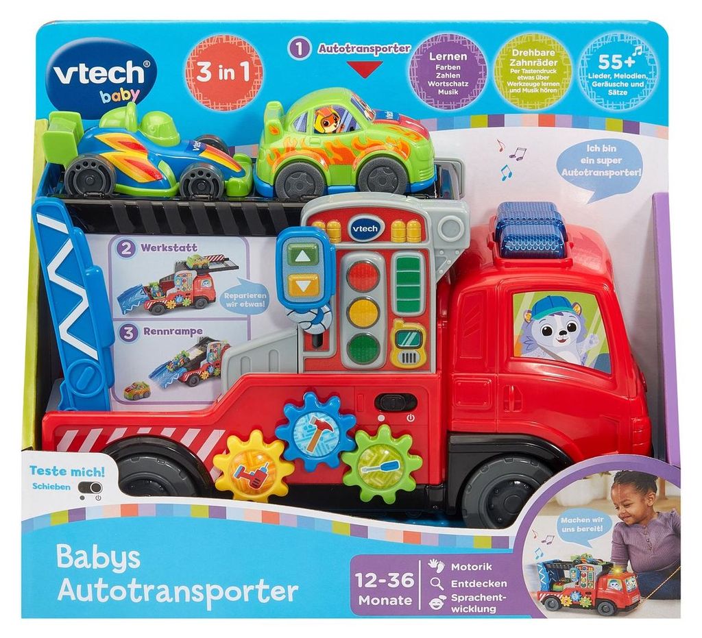 VTech Baby Babys Autotransporter, 1 Jahr(e), Mit Ton, Produktbild 