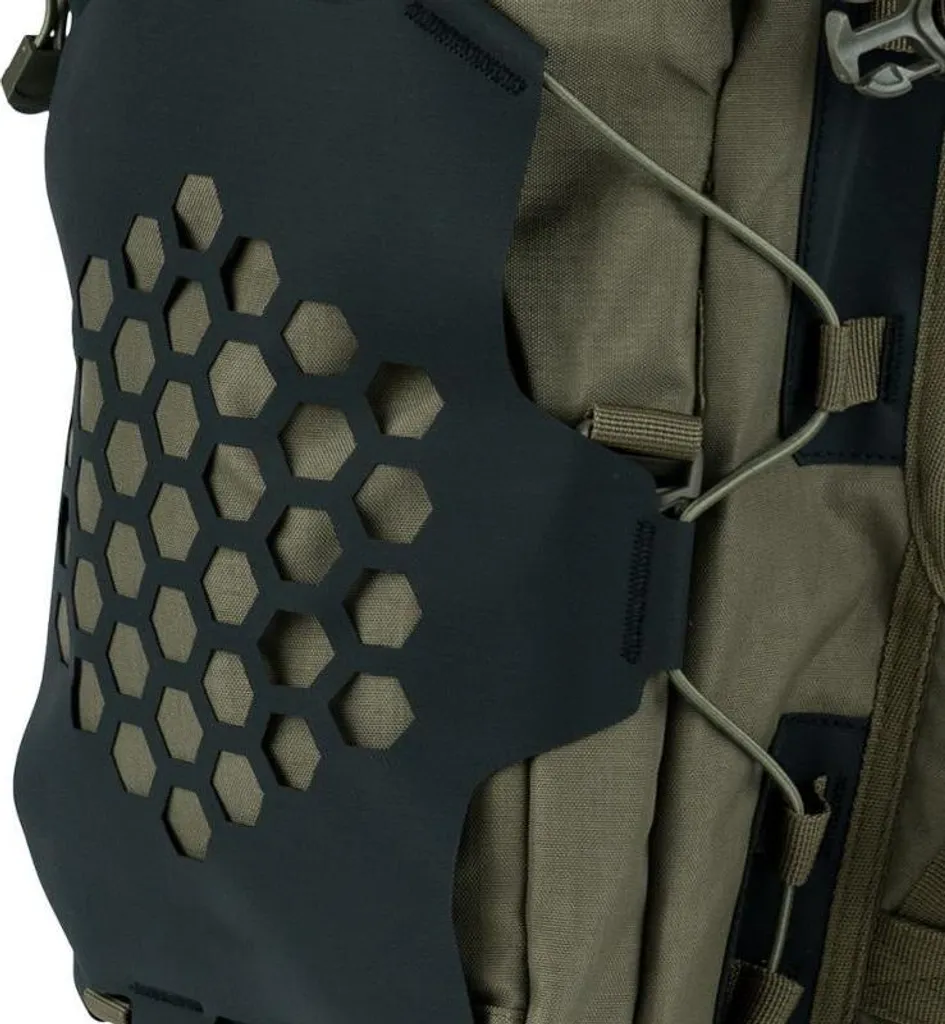Sac à dos d'hydratation pour marche commando et trekking 2L Vert Olive - 5