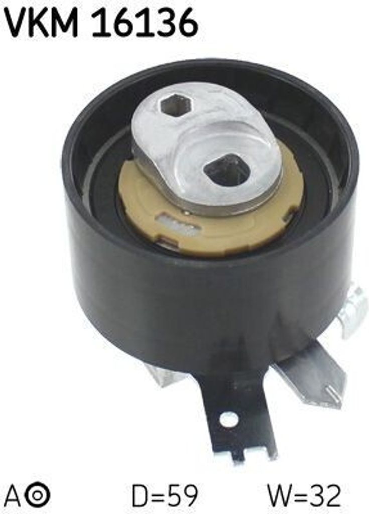 SKF VKM 16136 Spannrolle Zahnriemen passend für Produktbild 