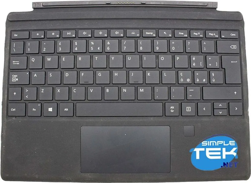 Clavier Microsoft Surface Pro pour Travailler en Déplacement Securisé
