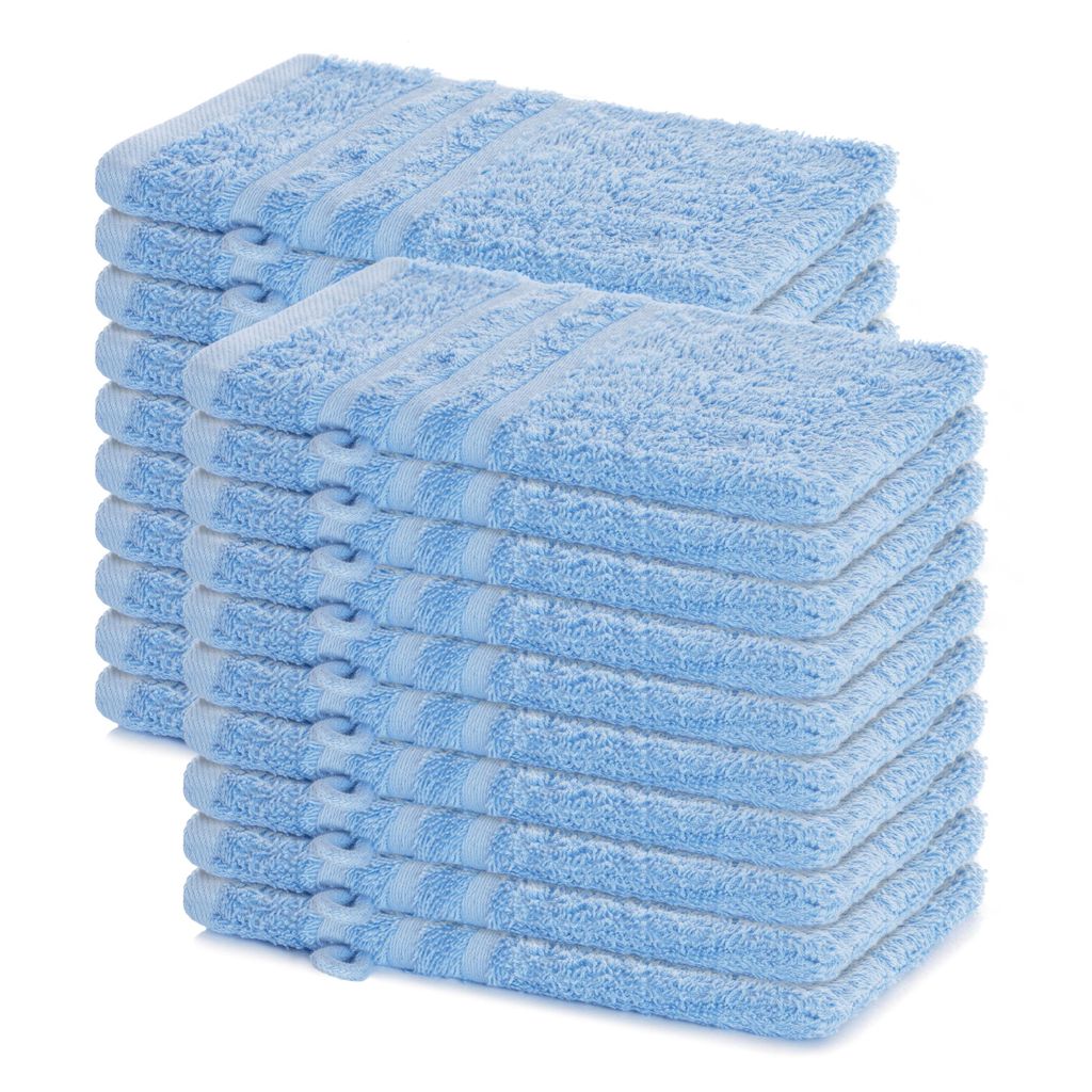 Lavea® 20er Set Waschhandschuh 15x21 cm – Waschhandschuhe Produktbild 