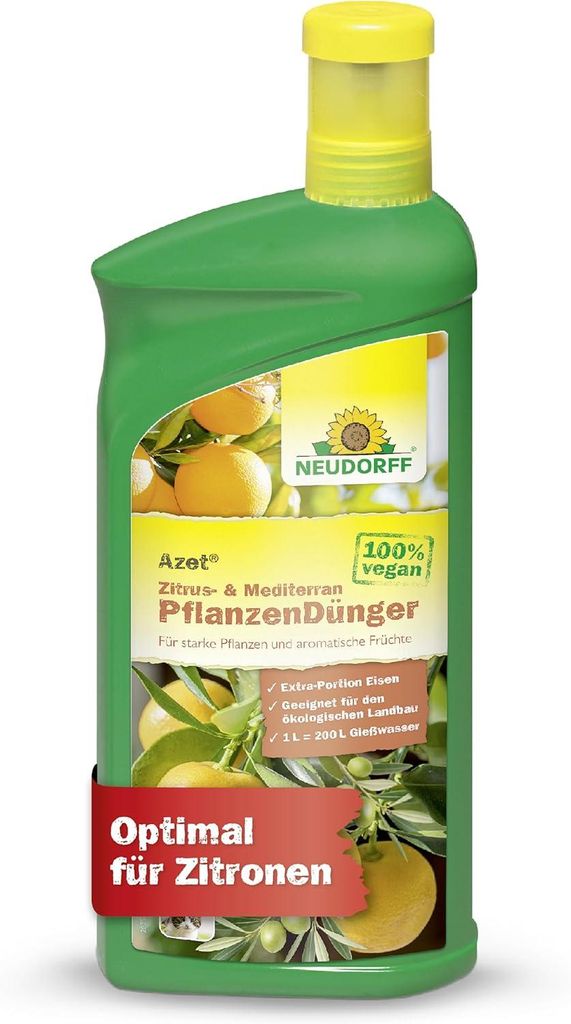 Neudorff Azet Zitrus- & Mediterran PflanzenDünger – 100% Produktbild 