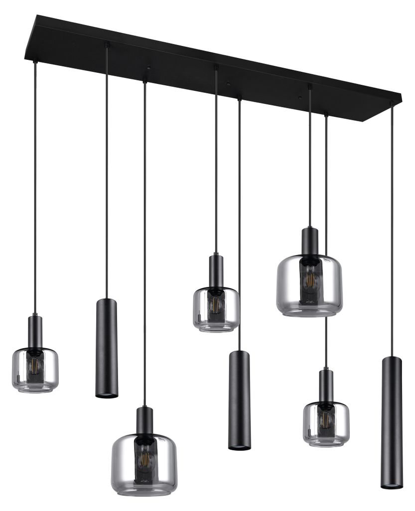 Závěsné svítidlo TRIO MATARO BHT 118 x 150 x 34 cm, černé Obrázek produktu 