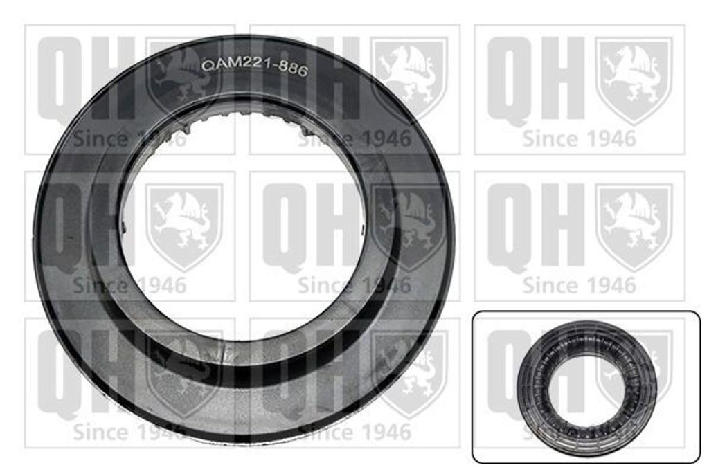 QUINTON HAZELL QAM221 Wälzlager Domlager passend für MERCEDES-BENZ V-Klasse (W447) Vorne Ø71mm