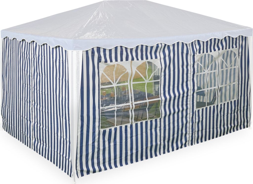 Relaxdays: pannelli laterali per gazebo 3x4 m, set da 3 Immagine del prodotto 