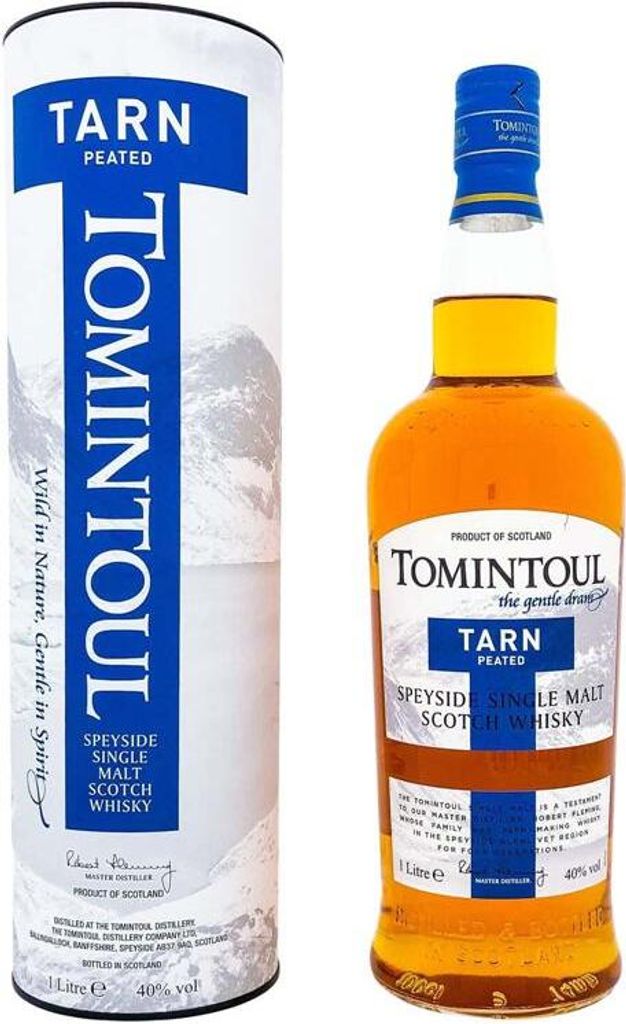 Tomintoul Tarn + Box 1000ml 40% Vol. Produktbild 