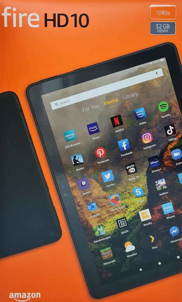Amazon Fire HD 10 32GB Blue incl Produktbild 