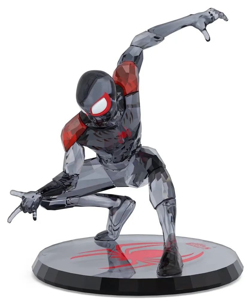 Figurine de collection Miles Morales Spider-Man en cristal Swarovski