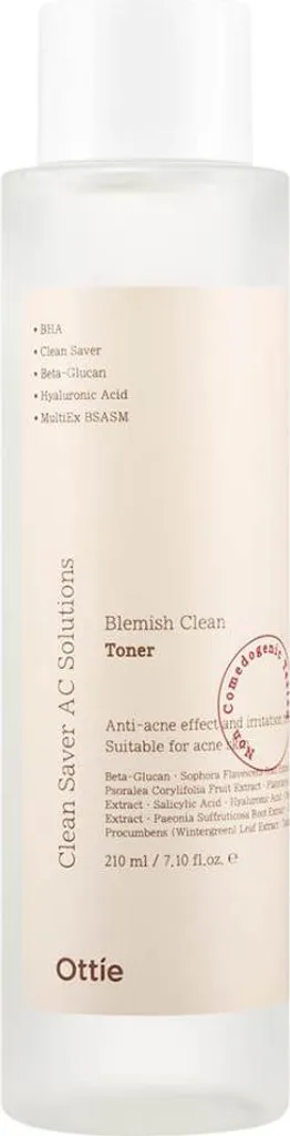 Tonique à la Niacinamide Blemish Clean contre boutons et pores dilatés