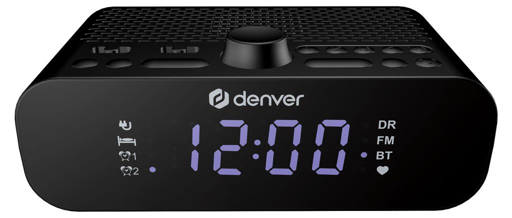 Denver CRD-515 Radiowecker mit großem Display, Produktbild 