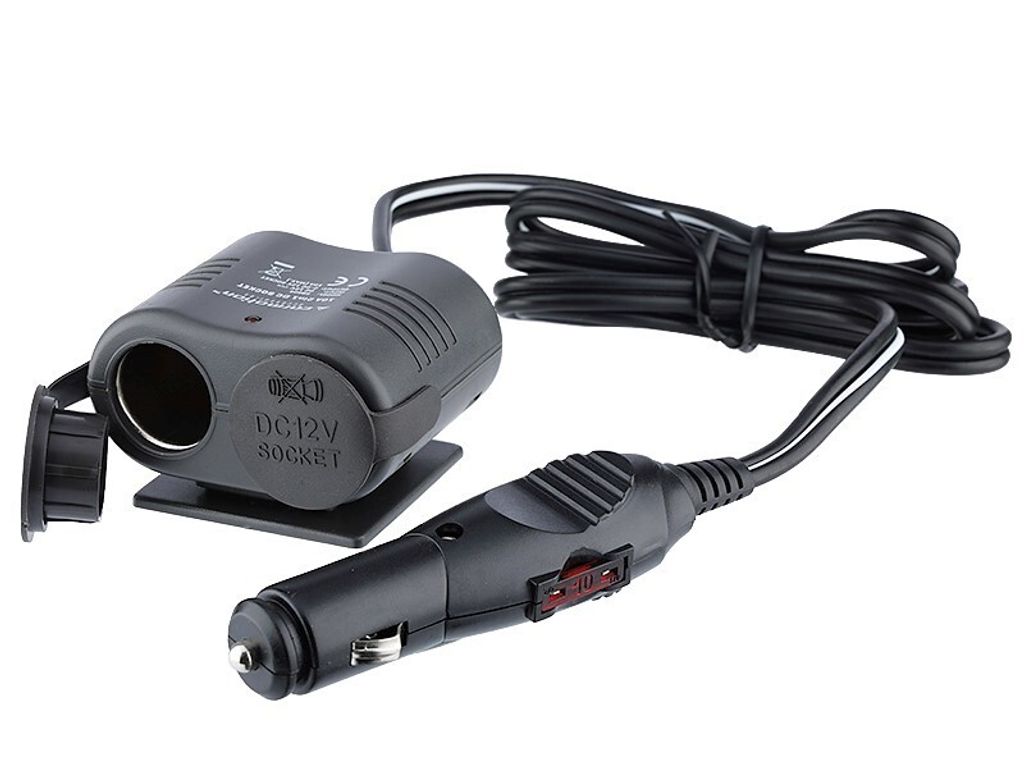 Zigarettenanzünder-Steckdosensplitter doppelt, Heavy Duty