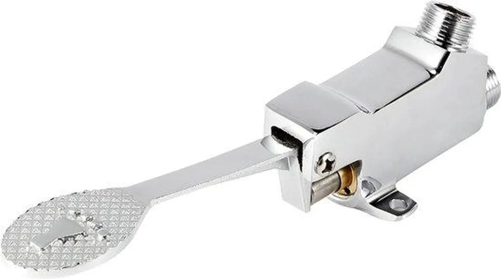 Robinet à pédale en cuivre 24cm résistant à la corrosion pour hôpital