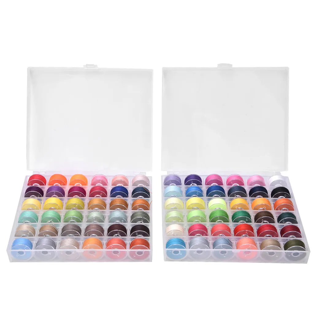 Cucito Fai da Te Creativo | Filo per Bobina Alta Qualità in 24 Colori