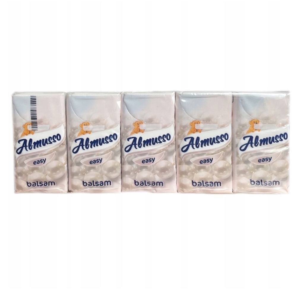 Almusso, Chusteczki higieniczne 3-warstwowe, 10 sztuk