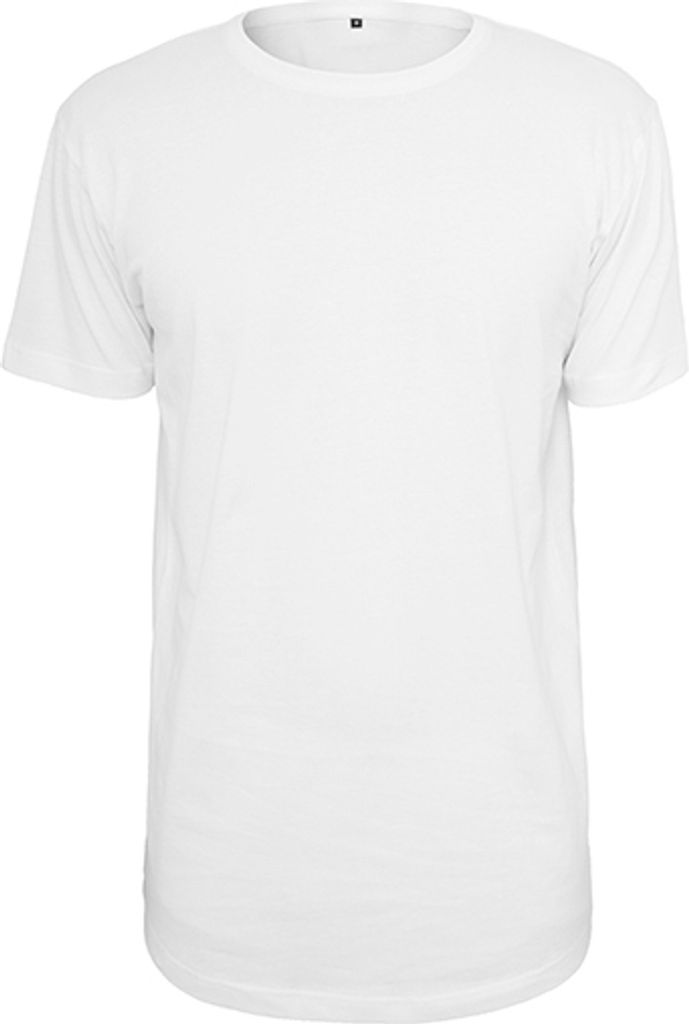 Build Your Brand Shaped Long Tee Produktbild 