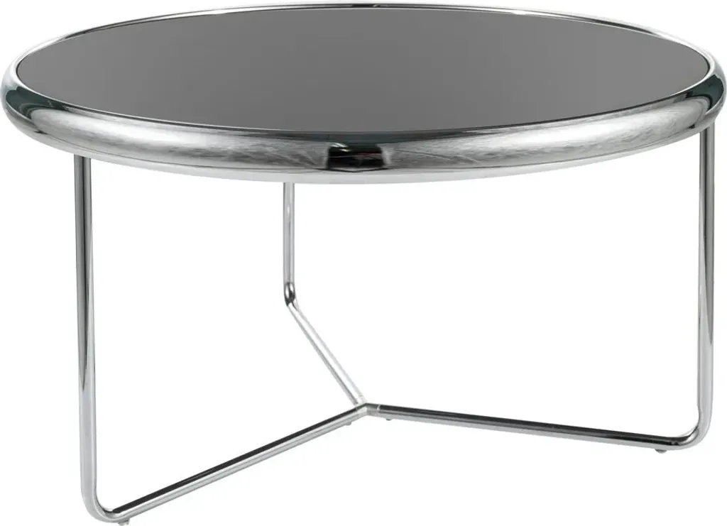 Table basse TAKIS : fini le salon terne avec ce design noir et chrome
