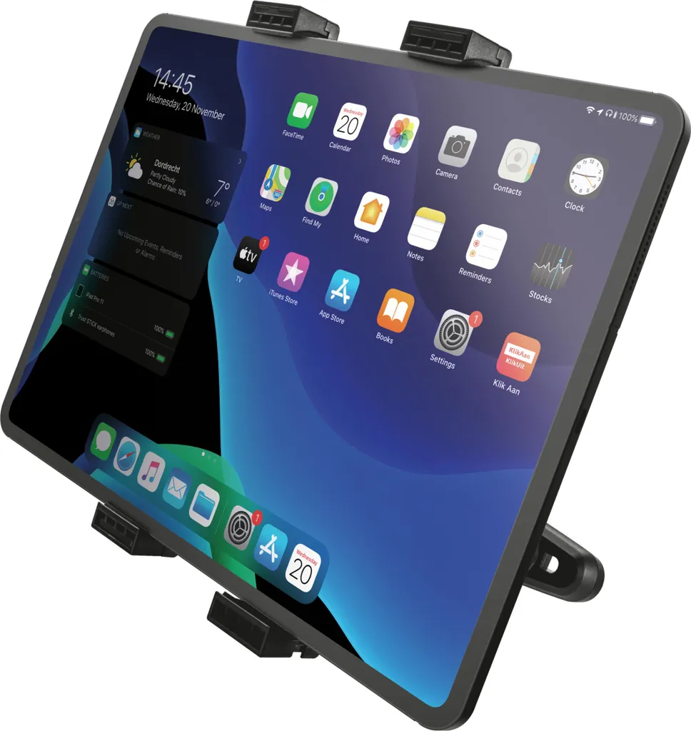 Support tablette voiture inclinable Trust 23604 noir robuste - 4