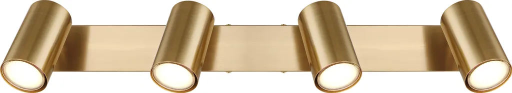 Rampe de Spots Design Doré Brossé Globo Lighting pour un Éclairage Chic - 3