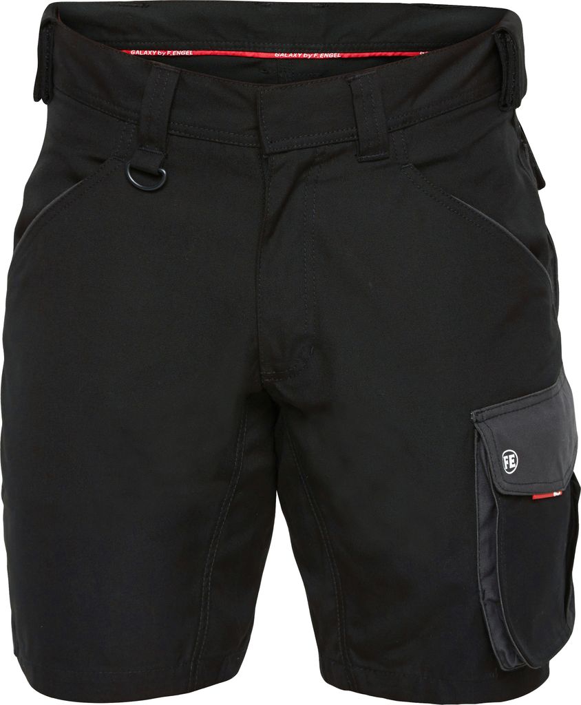 F. Engel Galaxy Shorts, Schwarz/Anthrazit Grau, Gr. 46