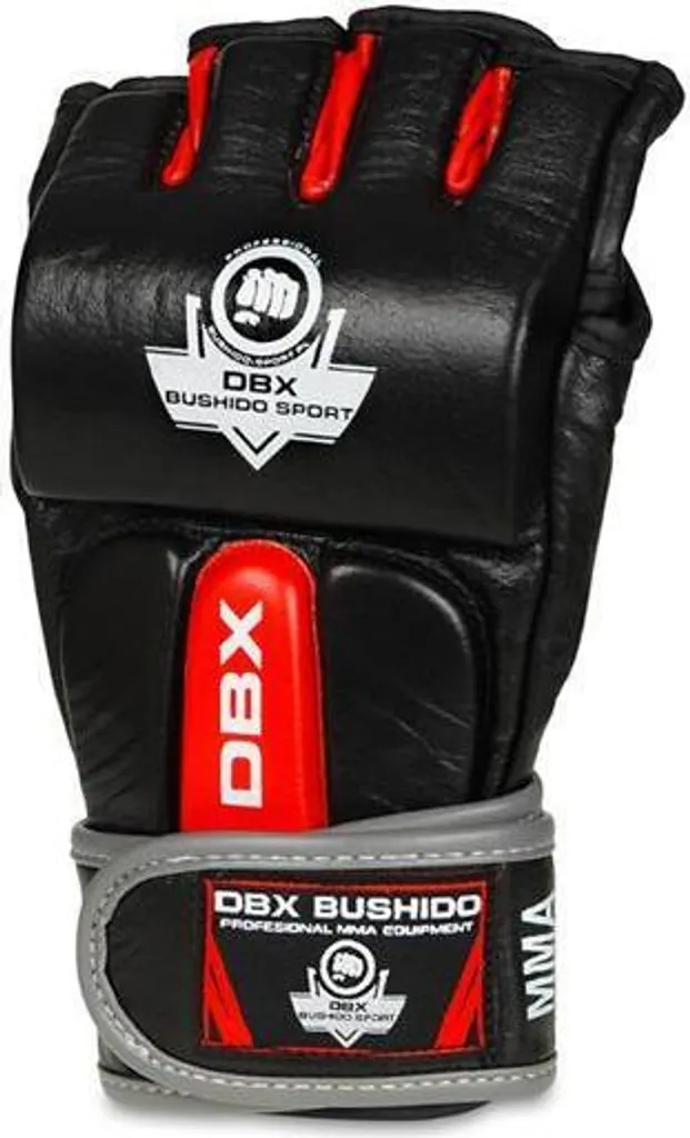 Gants MMA Rembourrés DBX BUSHIDO e1v4 M avec Maintien Poignet Ferme