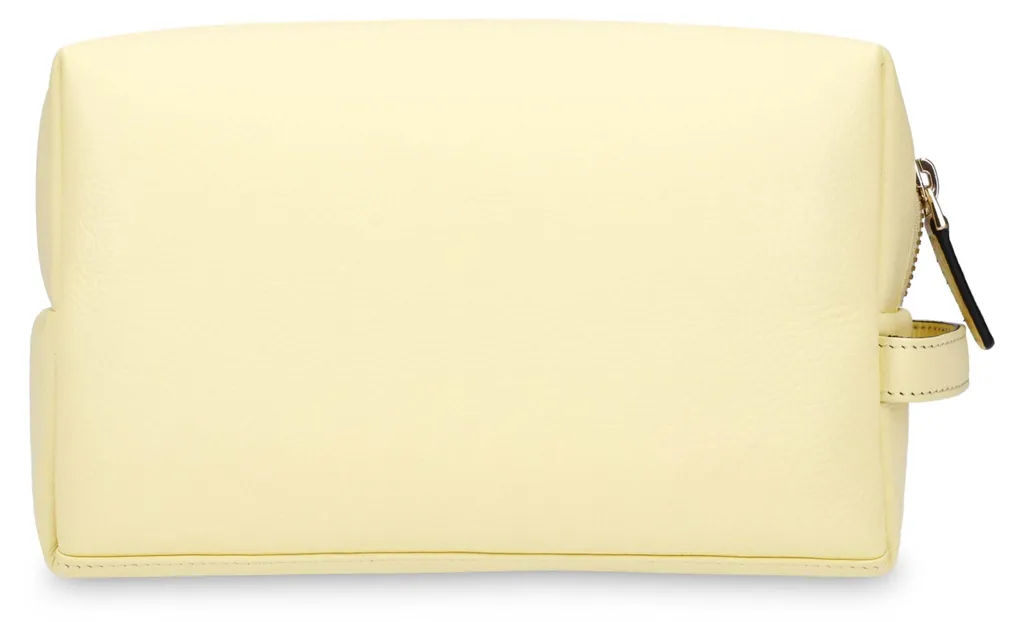 Trousse de toilette en Cuir Grainé PICARD Java 1246 Vanille - Chic - 3