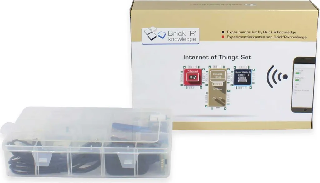 BrickRknowledge IoT Set Français - Modules magnétiques pour objet connecté