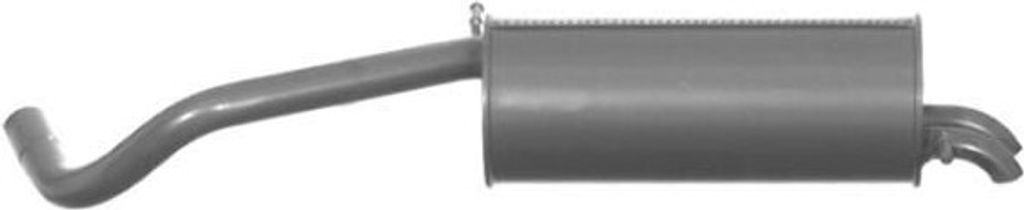 VEGAZ SKS-82 Endschalldämpfer für VW POLO (9N) Auspuff