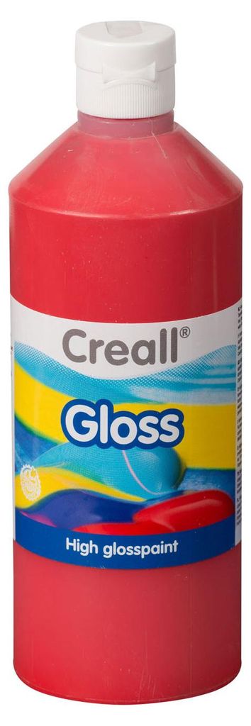 Creall Gloss Glansverf Rood, 500ml