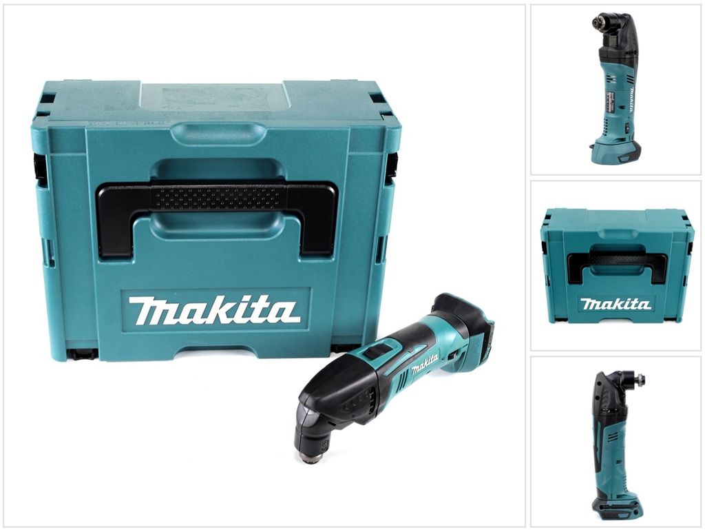 Makita DTM 50 ZJ 18V Li-Ion Akku Multifunktionswerkzeug Solo im Makpac - ohne Zubehör, ohne Akku, ohne Ladegerät