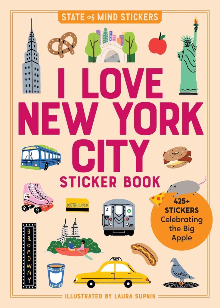I Love New York City Sticker Book