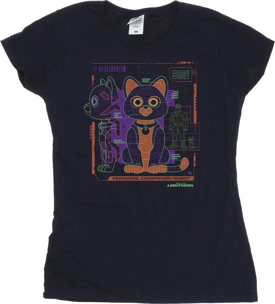 Disney - "Lightyear" T-Shirt für Damen BI29051 (XXL) (Marineblau)