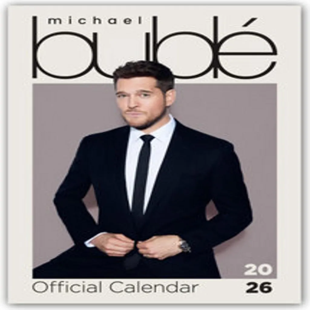 Calendrier 2026 Michael Bublé Poster A3 - Édition Collector Musicale