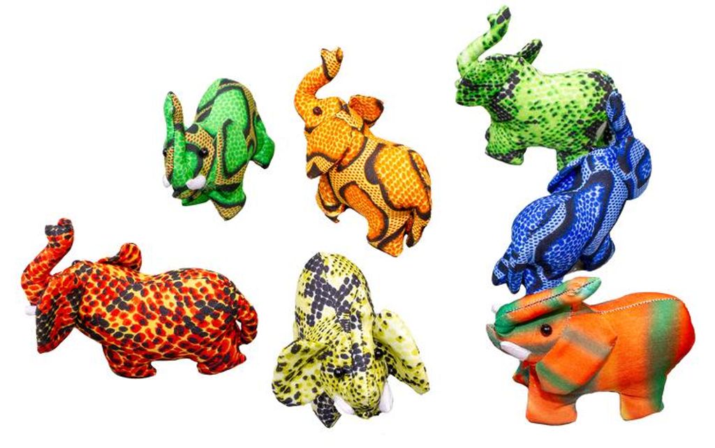 Handgefertigte Sandtiere aus Stoff – ca. 7 cm, Produktbild 