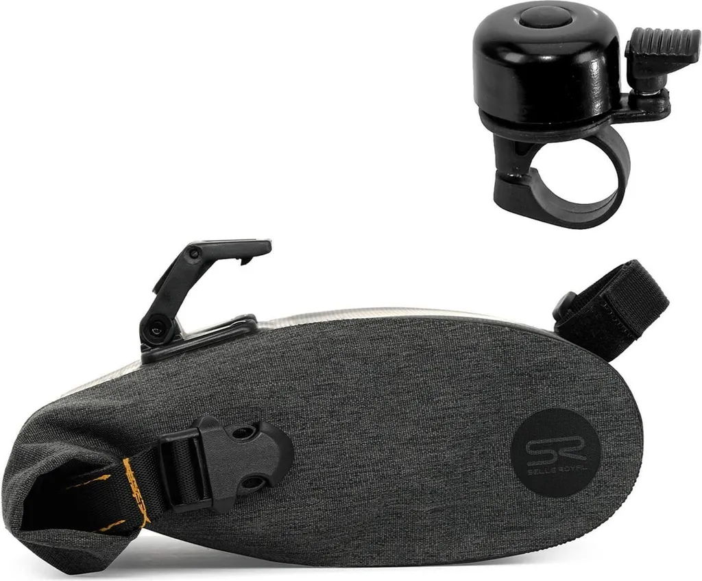 Selle Royal Sacoche de Selle Large 2L avec Clip et Sonnette de Vélo
