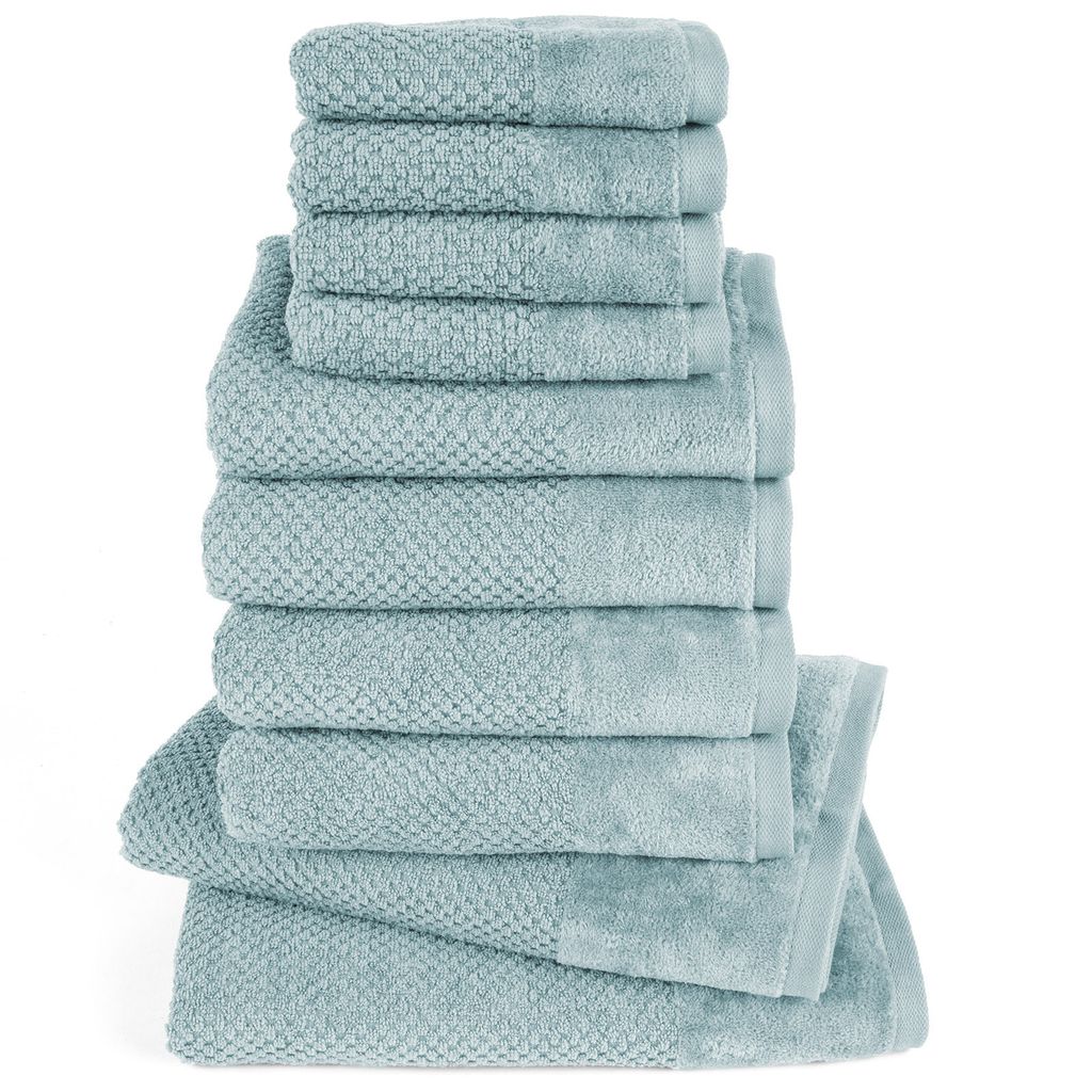 Pure Label 10-TLG Handtücher Set aus Baumwolle - 2x Produktbild 