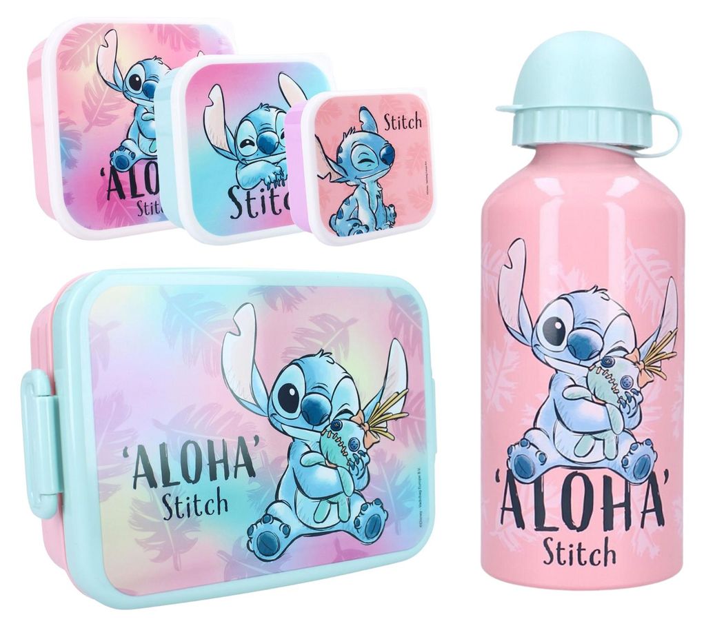 Lilo & Stitch Lunch-Set; bestehend aus Brotdose, Snackbox Produktbild 