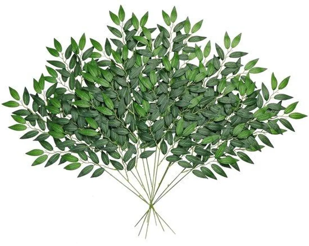 Feuilles Artificielles sans Entretien - Aspect Naturel - Lot de 12