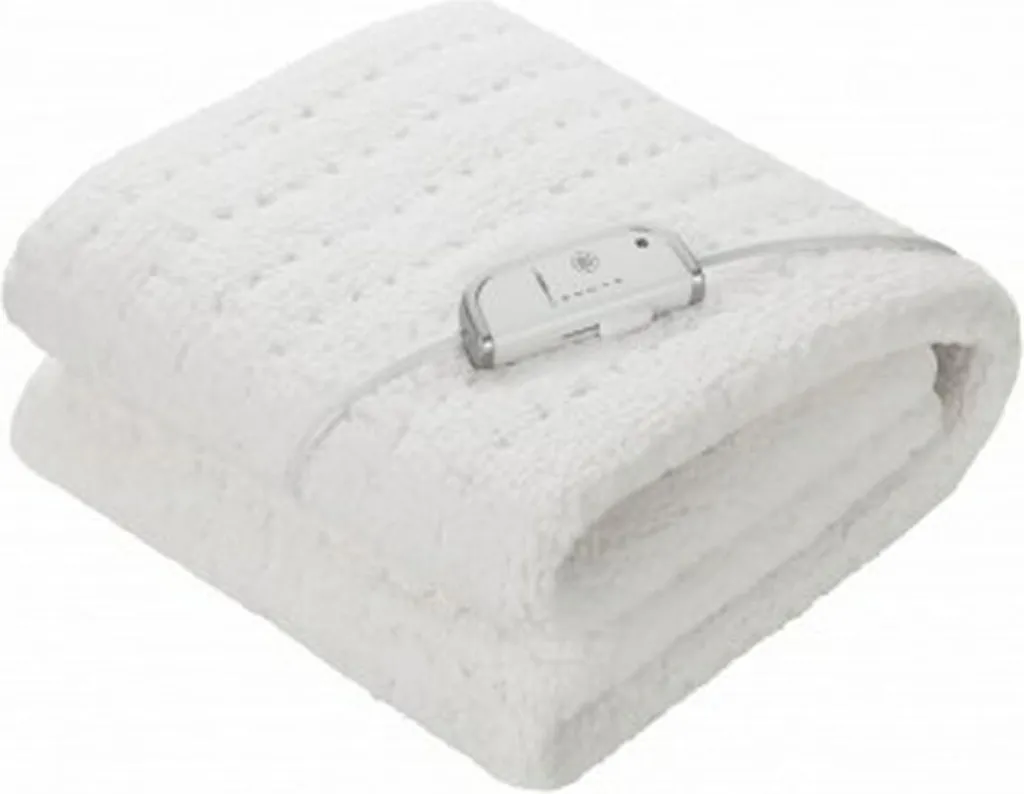 Couverture chauffante Medisana 100W contre les nuits froides blanc