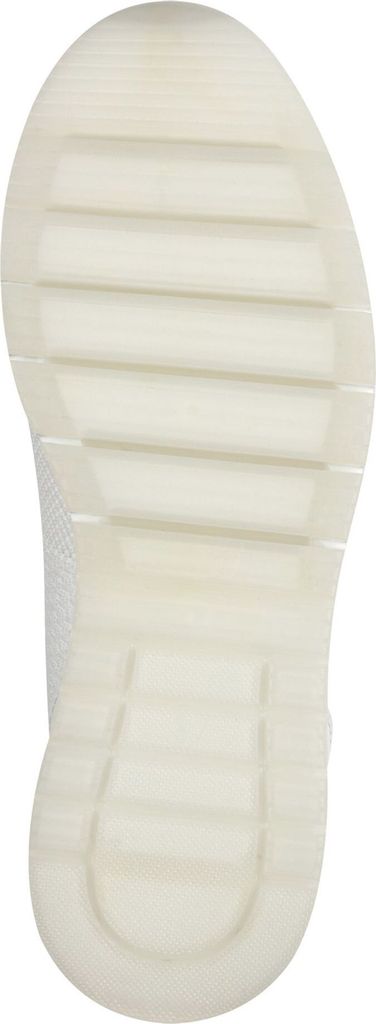 MARCO TOZZI Damen Sneaker Sock gestrickt mit stretchigem Stoff 2-23737-44, Größe:37 EU, Farbe:Weiß