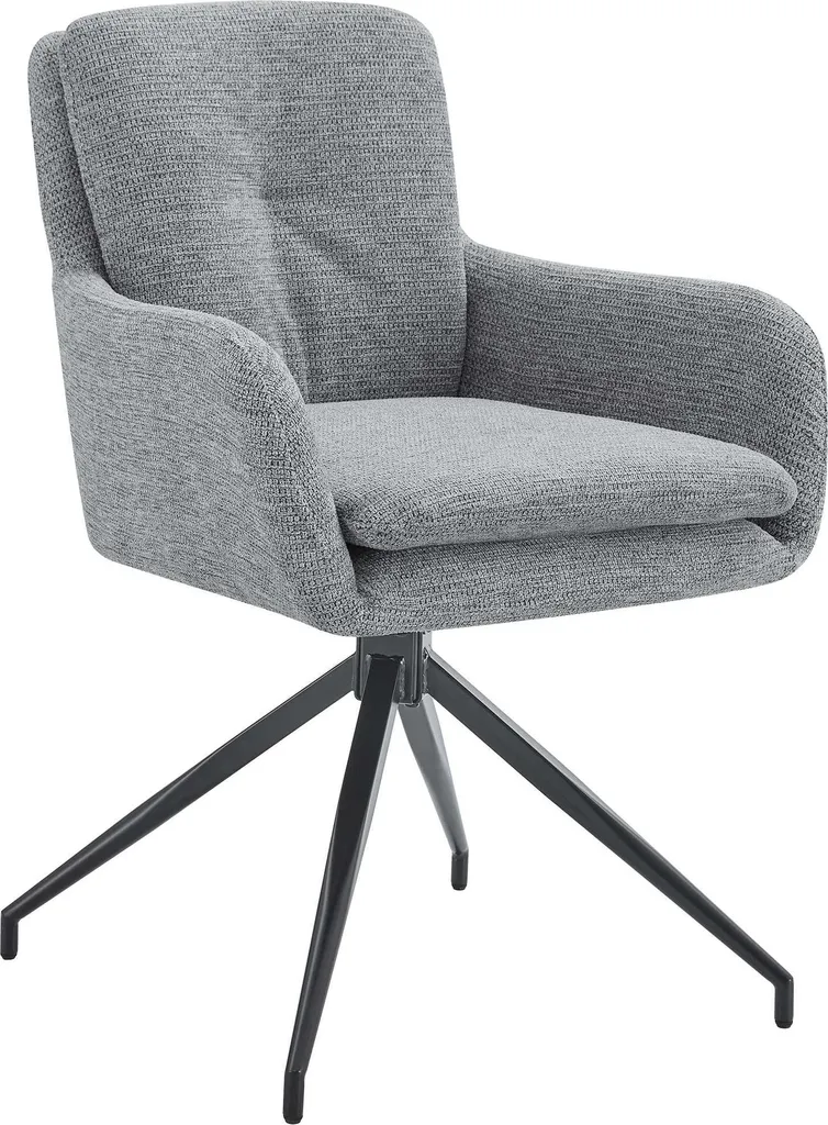 Sedia Pickett Grigio in Tessuto Design-Shop | Estetica Contemporanea