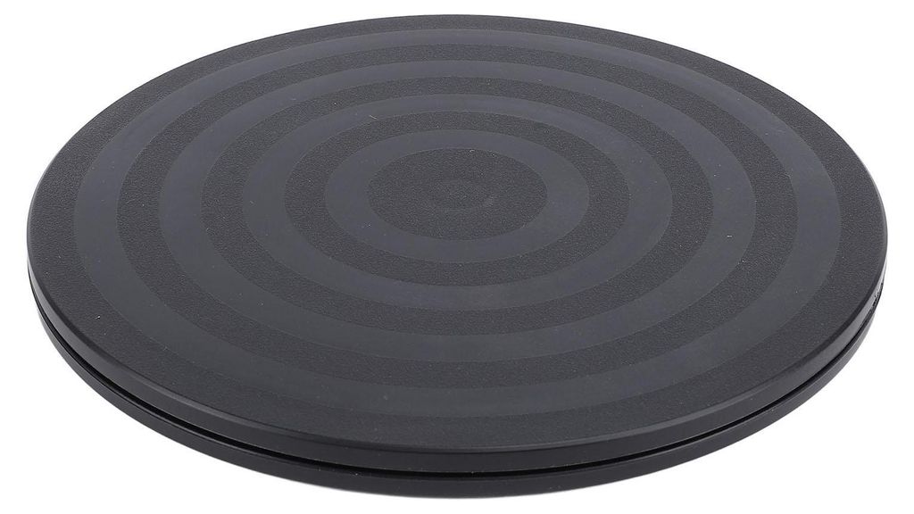 Drehbarer Ständer aus Kunststoff, 20 cm Durchmesser, 360-Grad-Drehteller, drehbares Display für Fernseher, Laptops, Pflanzen, Kunstwerke