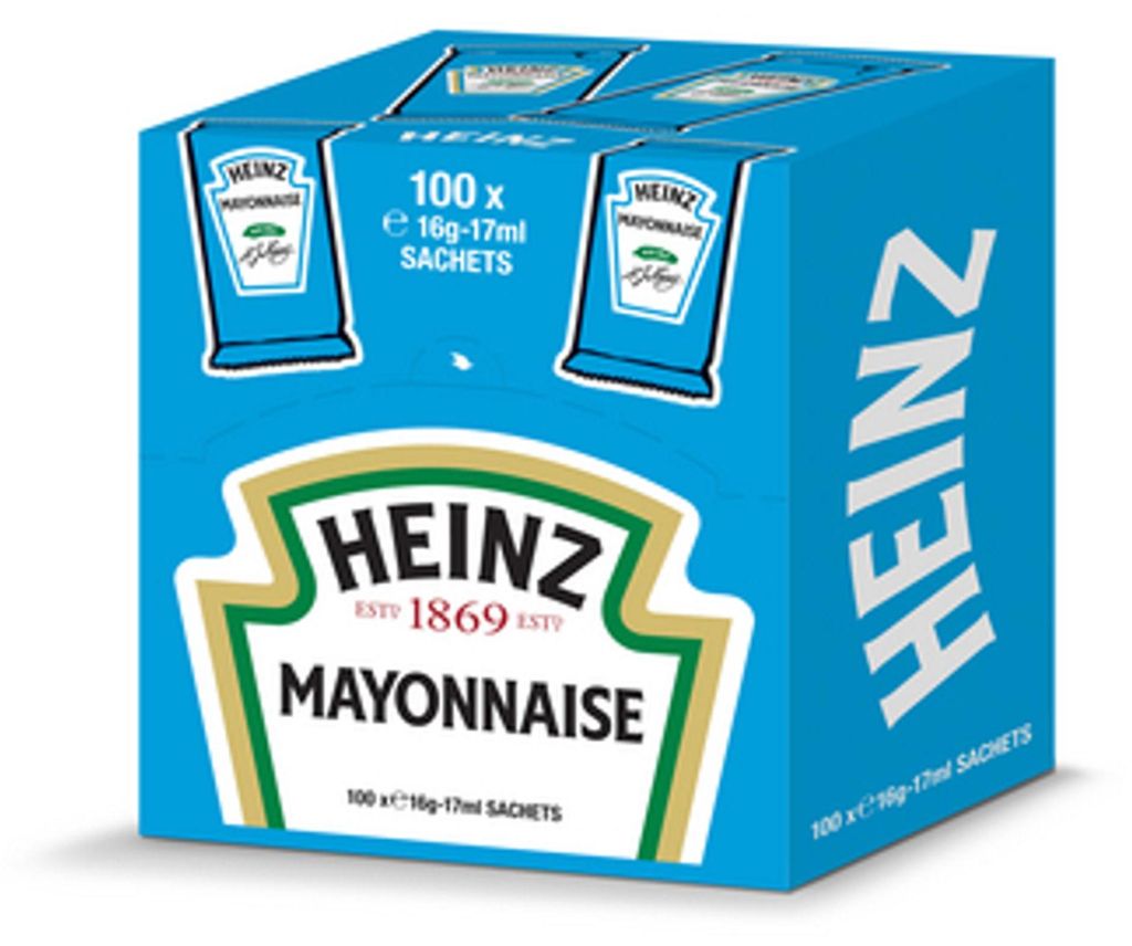 HEINZ majonez saszetki 100x 16g-17ml Zdjęcie produktu 