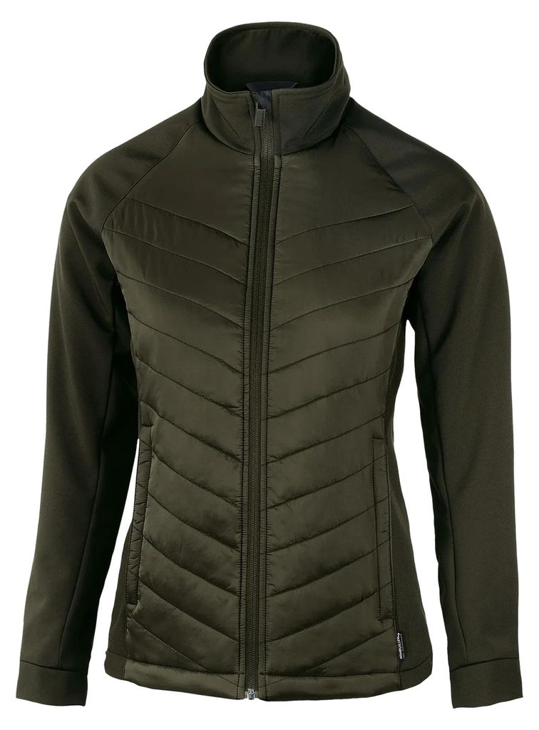 Nimbus - "Bloomsdale" Hybridjacke für Damen, Komfortabel RW11359 (L) (Oliv)