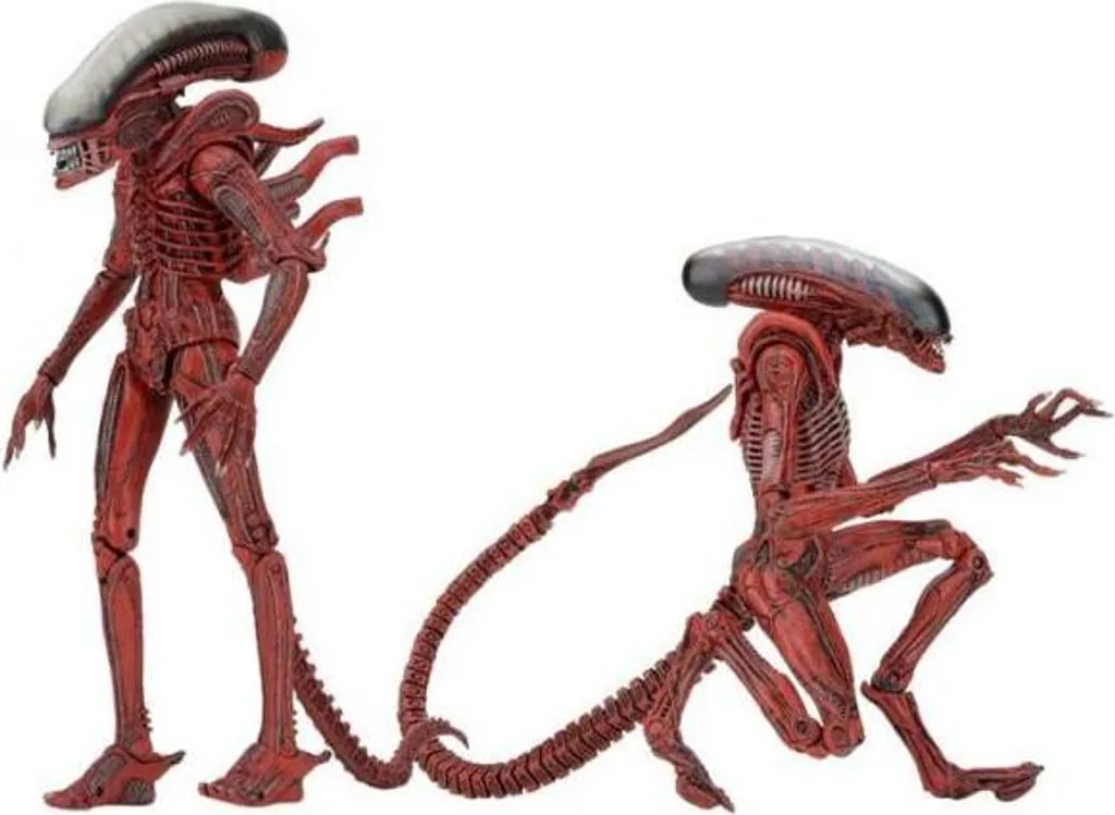 Set de 2 Figurines Articulées Aliens Genocide Big Chap et Dog Alien