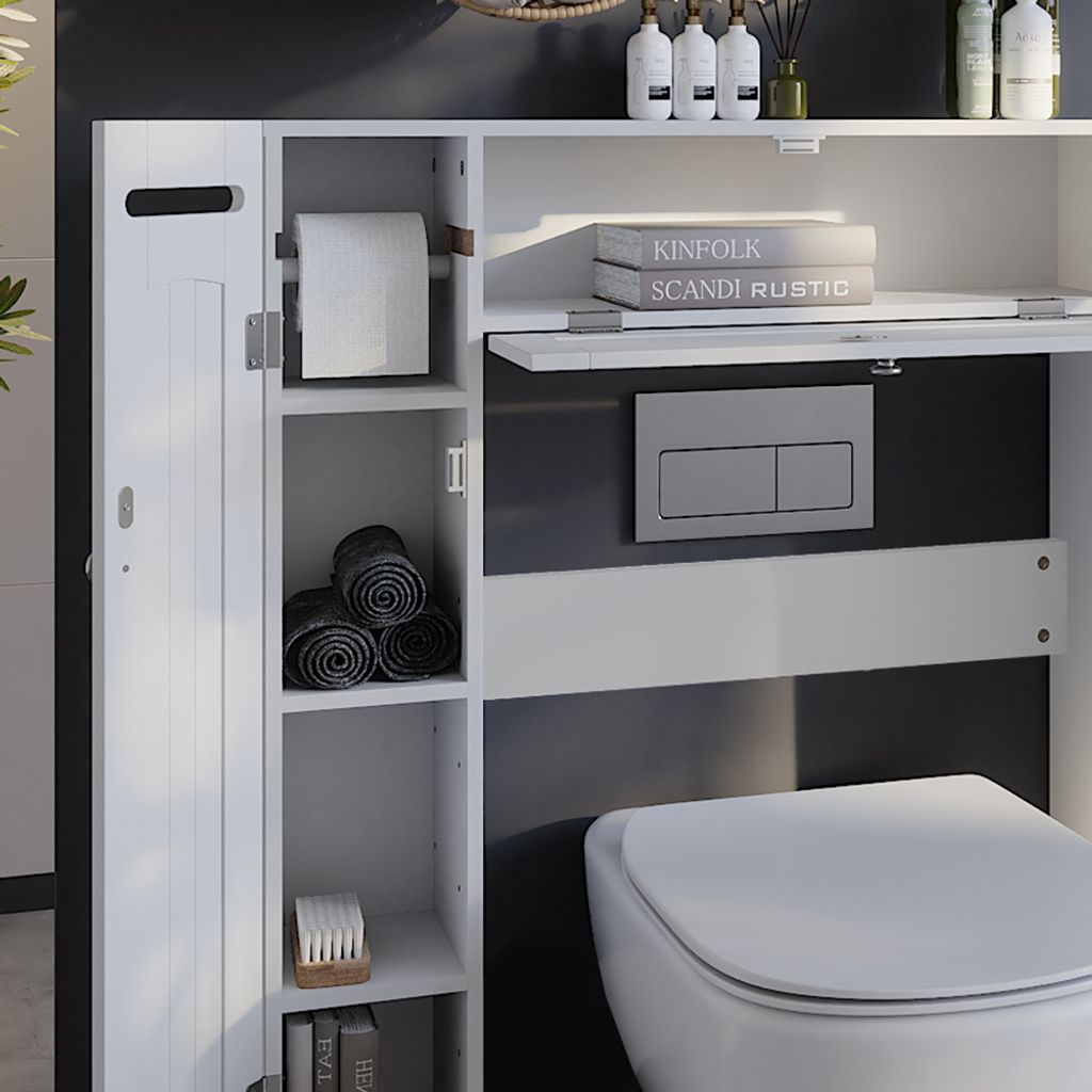 Toaletní skříňka Vicco Bianco Bílá 89 x 99 cm Zásobník na Obrázek produktu 